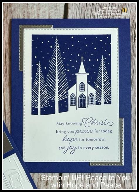 Stampin Up Peace To You With Hope And Peace Stampin Up Christmas