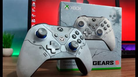 Unboxing Controle Xbox One Edição Limitada Gears 5 EXCLUSIVO YouTube