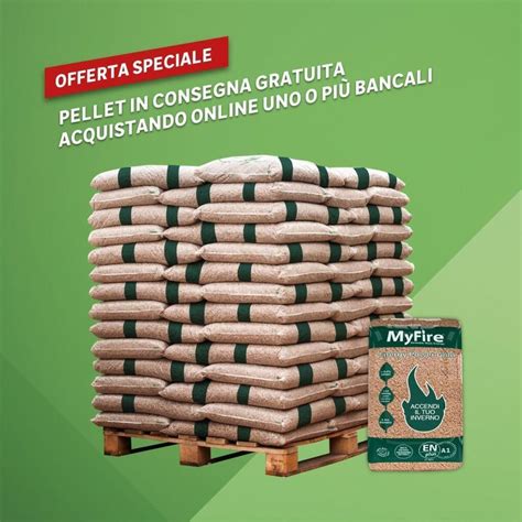 Pellet Myfire Energy Power Gold Enplus A Sacchi Da Kg In Pino E