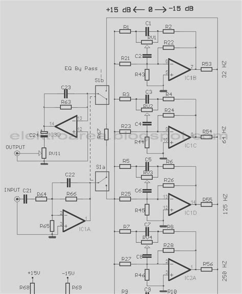 10-Band Graphic Equalizer Circuit Diagram |Koleksi Skema Rangkaian ...