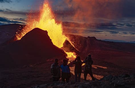 Icelands Fagradalsfjall Volcanic Eruption A Wonder Of Nature Daily Sabah