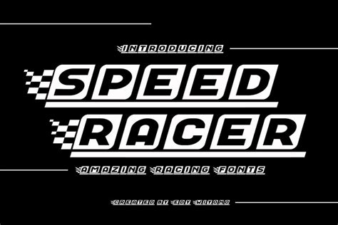 Speed Racer Fonts