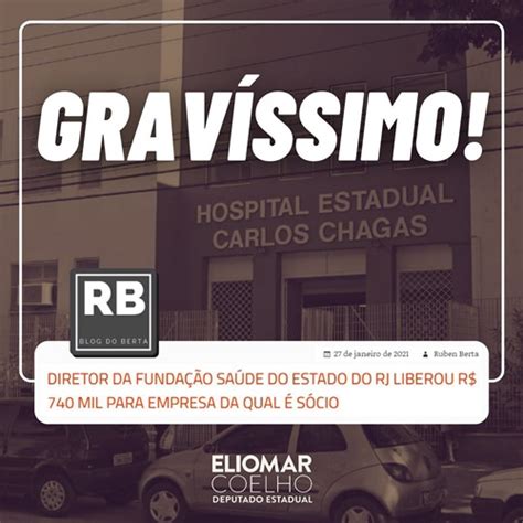 Por Mais Transpar Ncia Na Sa De Eliomar Coelho Psol O Deputado Do Rio