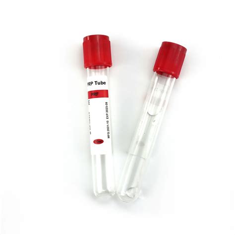 Siny Disposable Medical Beauty Clinic Vacuum Blood Collection Tube Prp