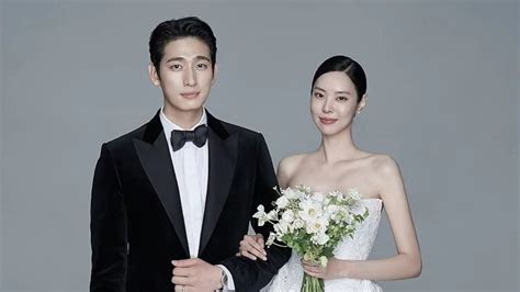 Yoon Bak And Kim Su Bin's Wedding Photos Are Out And They Are ...