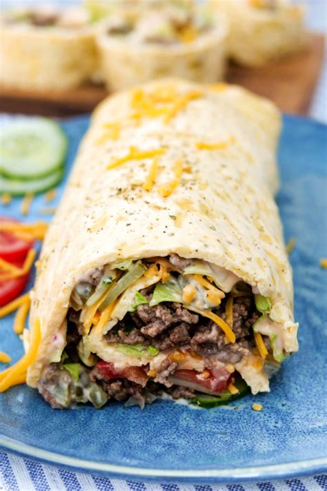 Cheeseburger Wraps Das Rezept Zum Foodtrend