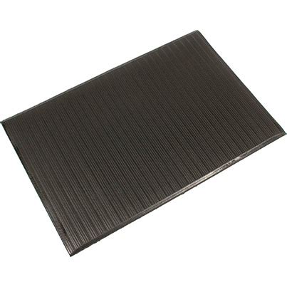 Coba Orthomat Ribbed Charcoal Anti Fatigue Mat Cm X M Coba