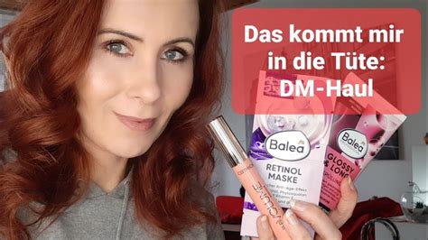 DAS KOMMT MIR IN TÜTE Das habe ich bei DM eingekauft DM Haul