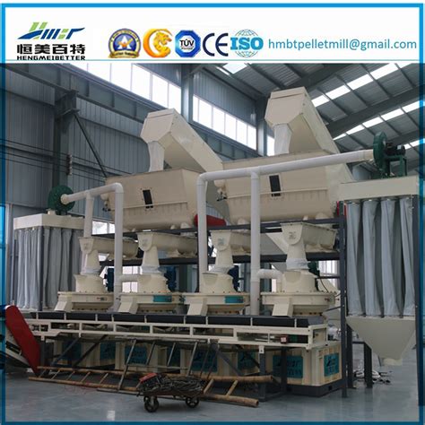 Ton Per Hour Complete Wood Pellet Production Line China Wood Pellet