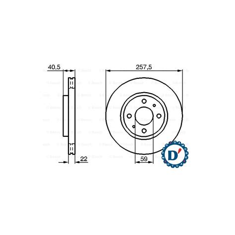 Kit Dischi Freno D S Alfa Romeo Mito Fiat Idea Panda