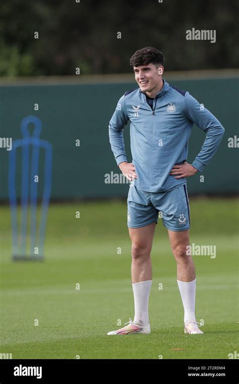 Tino Livramento of Newcastle - Newcastle United training ahead of their ...