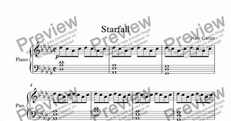 Starfall Download Sheet Music Pdf File