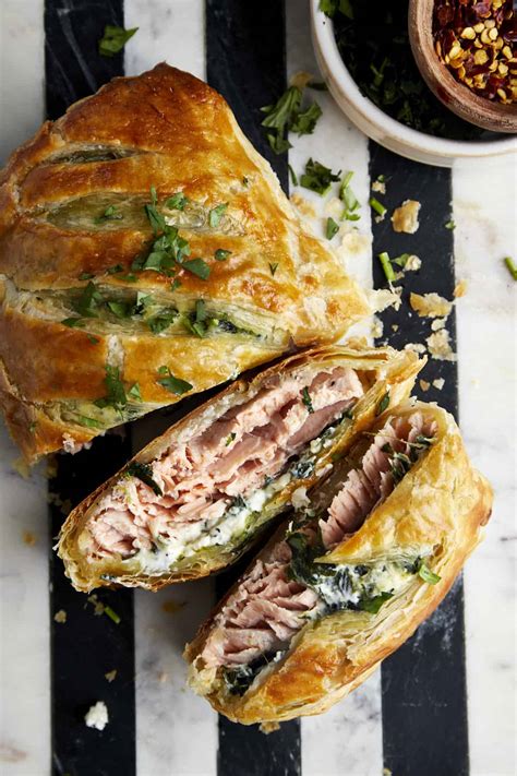 Salmon Wellington With Puff Pastry Food Dolls