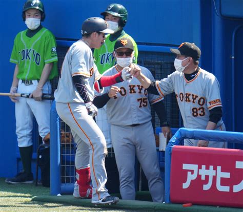 【巨人】増田陸3号ソロ含む初猛打賞「今年ダメだったら野球人生終わる」初の1番起用に満点回答 プロ野球写真ニュース 日刊スポーツ