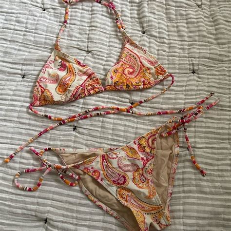 Jessica Simpson Swim Paisley Bikini Poshmark