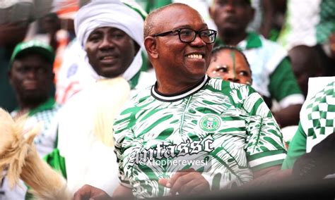 Nigeria Vs Angola Peter Obi Congratulates Super Eagles Royal News