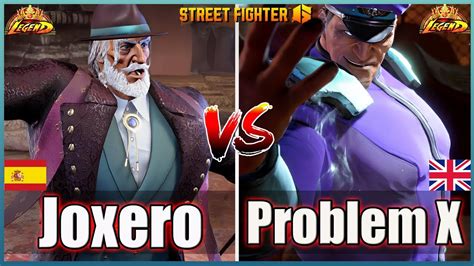 Street Fighter 6 Joxero JP Vs Problem X M Bison 1 Best Top