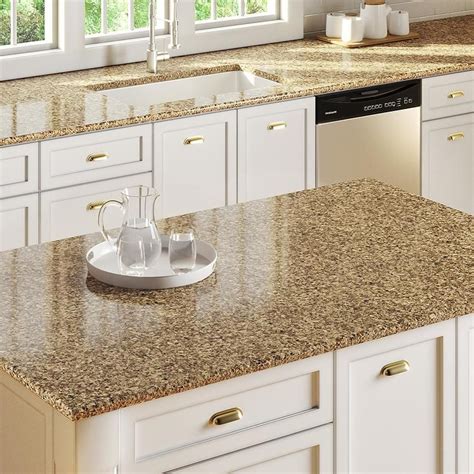 Allen Roth Brockeye Quartz Kitchen Countertop Sample At