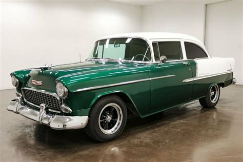 1955 Chevrolet Bel Air 16858 Miles Green Coupe 355 Chevrolet V8 700r4 Classic Chevrolet Bel