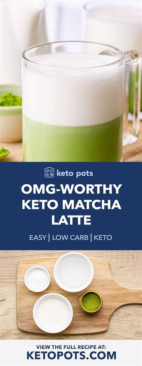 High Energy Keto Matcha Latte Packed With Protein Keto Pots