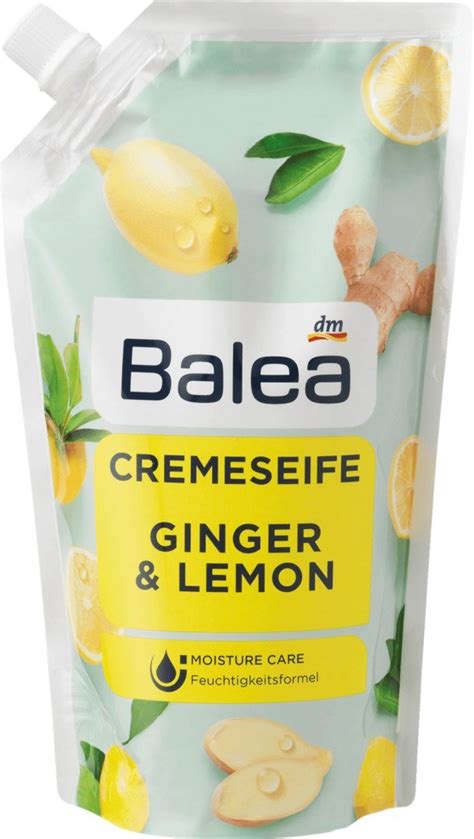 Balea Ginger And Lemon Mydło W Płynie Uzupełniacz 500 Ml Sklep Empikcom