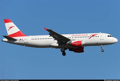 Oe Lxa Austrian Airlines Airbus A Photo By Joost Alexander Id