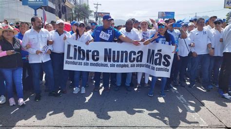 No hay salud ni comida Bloque de Oposición Ciudadana BOC marchó