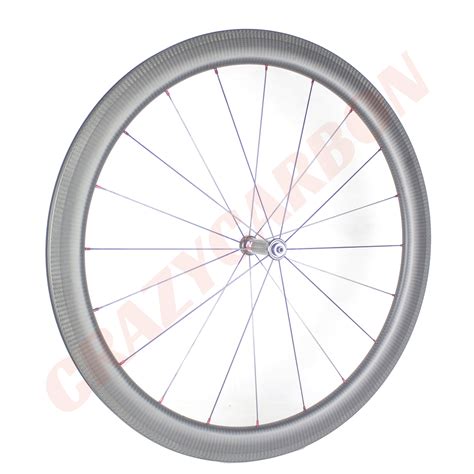 3k Twill 50 Carbon Wheels Showstopper Brake Track With Novatec Hubs