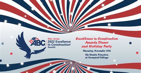 2022 Excellence In Construction Awards Dinner And Holiday Party Westin Princeton At Forrestal