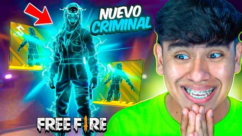 Consigo El Nuevo Criminal Legendario Free Fire Youtube