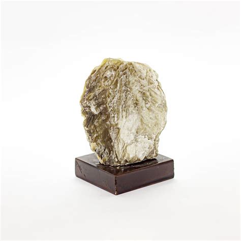 Piedra Mica En Base De Madera Comerciojoyas