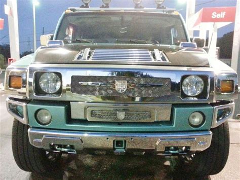 Ace-1: Hummer H2 Grill Done by GRILL DZIGNS - CALL/TEXT: 813-995-7009