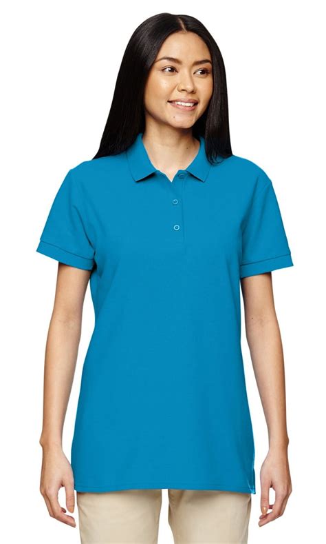 The Gildan Ladies Premium Cotton 65 oz Double PiquÃƒÆÃÂ Polo Shirt