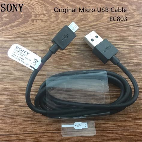 Original Sony Xperia Z Micro Usb Cable Charger Data Line Ec For Z