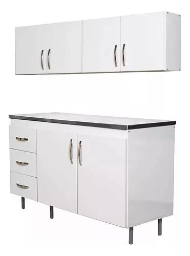 Combo Mueble Cocina Bajo Mesada Arco Ricchezze Alacena Cm