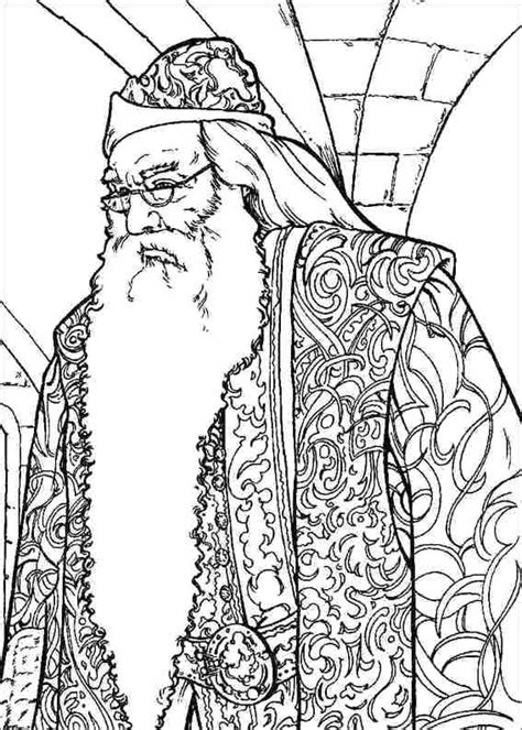 Harry Potter Characters Coloring Pages At Free