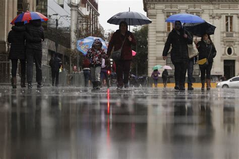 Lluvia en Santiago qué día caerán precipitaciones y cuántos milímetros