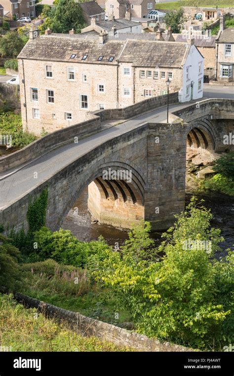 Barnard Castle bridge Stock Photo - Alamy