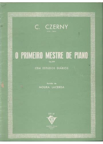 Sebo Do Messias Livro O Primeiro Mestre De Piano Partituras