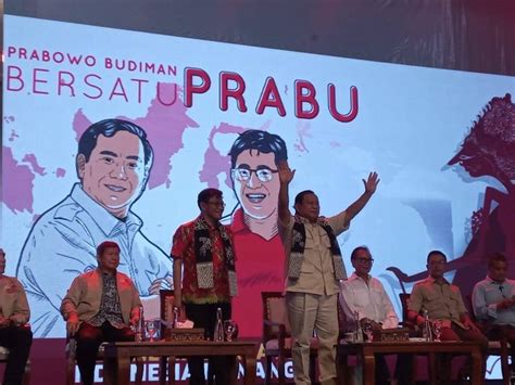 Prabowo Minta Maaf Ke Budiman Sudjatmiko Dulu Saya Kejar Sekarang Mau