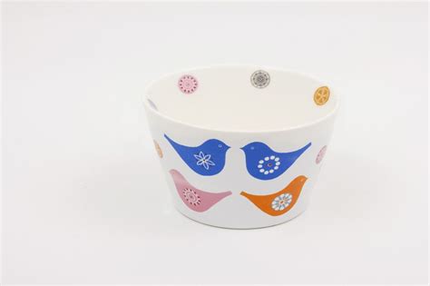 Love Birds Bowl by ECP DESIGN LTD | Dining bowls, Ceramic bowls, Bird ...