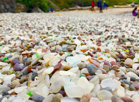 Uncover treasures on the sparkling shores of Glass Beach, CA