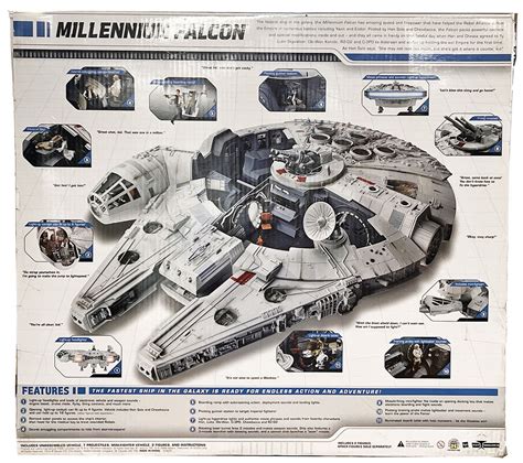 Star Wars Legacy Collection Hasbro Millennium Falcon With Han