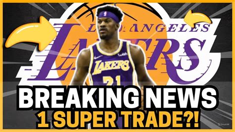 Breaking News Lakers Set To Make Massive Trades Today S Lakers