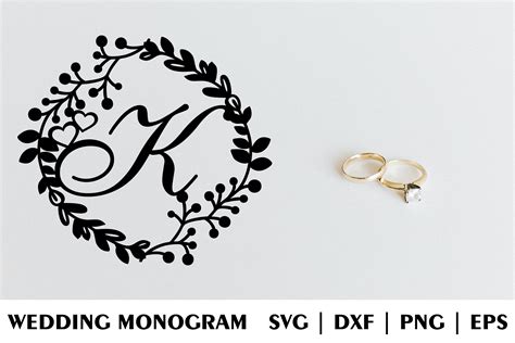 Monogram K Black