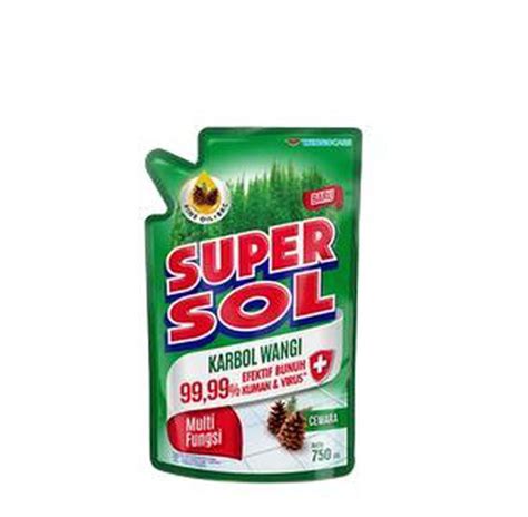 Supersol Karbol Wangi Cemara Ml