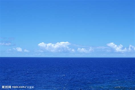 蓝天白云大海摄影图自然风景自然景观摄影图库昵图网