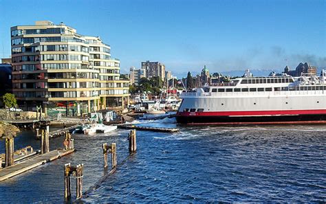 Updated Mv Coho Backs Into Floatplane Dock In Victoria Harbor