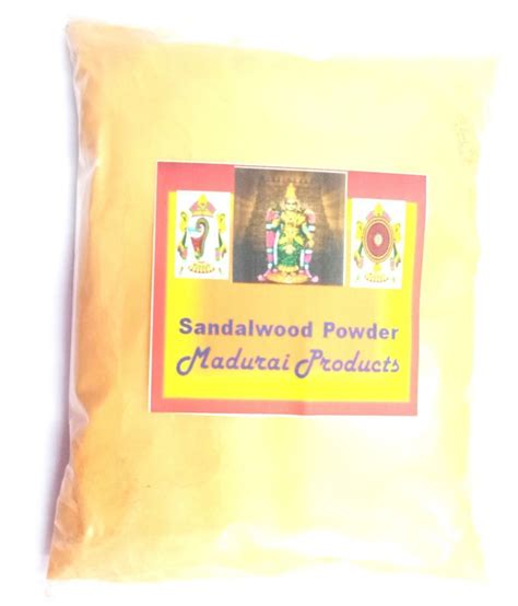 Madurai Products Special Aromatic Sandalwood Powder Sri Gandha Safed