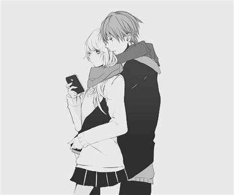 Anime Couple Hugging Tumblr